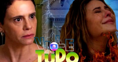 Celina esconde segredo que pode acabar com a vida de Heleninha (Foto Reprodução/Montagem/Lennita/Tv Foco/Canva/Globo)