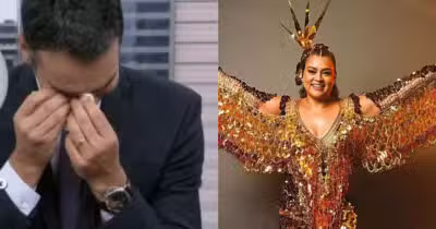 César Tralli - Preta Gil (Foto: Reprodução)