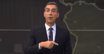 César Tralli no Jornal Hoje (Foto: Reprodução / Globo)