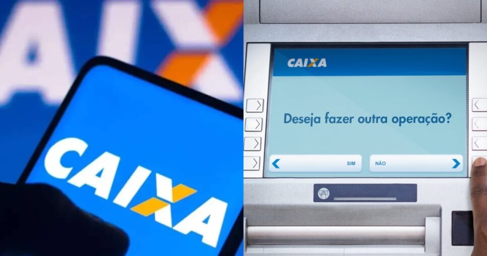 Ilustração Caixa e conta