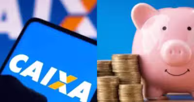 Comunicado oficial da Caixa alerta proibição em contas poupança (Foto: Montagem/TV Foco)