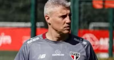 Crespo no São Paulo (Foto: Rubens Chiri/SPFC)