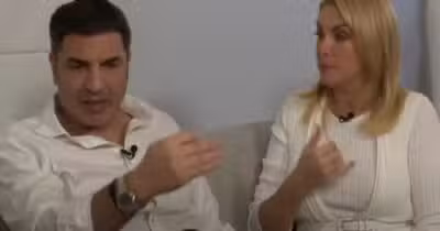 Edu Guedes e Ana Hickmann durante entrevista com Sonia Abrão (Foto: Reprodução / RedeTV!)