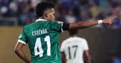 Estêvão deixou o Palmeiras (Foto: Cesar Greco/Palmeiras/by Canon)