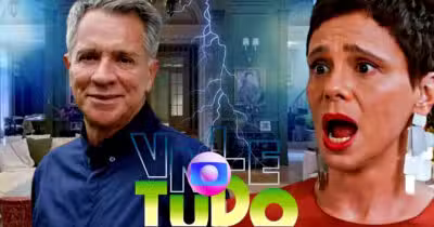 O segredo que Eugênio esconde de Celina pode ruir de vez a família Roitman (Foto Reprodução/Montagem/Lennita/Globo/IA/GMN/Canva)