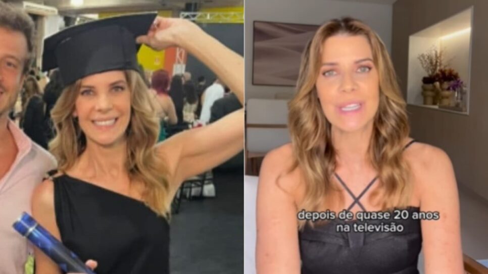 A ex-apresentadora se formou em psicologia aos 59 anos e expôs etarismo (Foto: Reprodução/ Instagram/ Montagem)