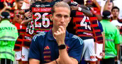 Flamengo - Filipe Luís (Foto: Reprodução)