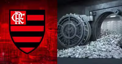 Flamengo faz a limpa nos cofres e despeja R$162M por joia da Europa - Foto: Montagem