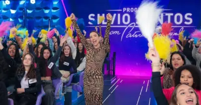 Programa Silvio Santos arrebenta: Patrícia garante vice-liderança e esmaga rival com 86% de vantagem