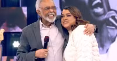 Gilberto Gil e Preta Gil (Foto: Reprodução / Globo)