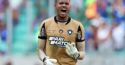 Negociações: Goleiro John, do Botafogo, na mira do Manchester (Foto: Reprodução/ Internet)
