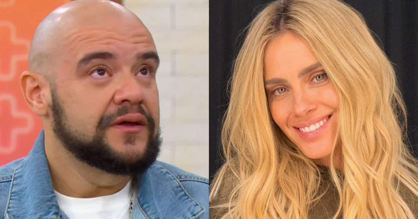 Gominho no Mais Você e Carolina Dieckmann (Fotos: Reproduções / Globo / Instagram)