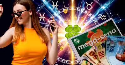 Esses signos tem grandes chances de ganhar na Mega Sena (Foto Reprodução/Montagem/Lennita/Tv Foco/Canva/Internet)
