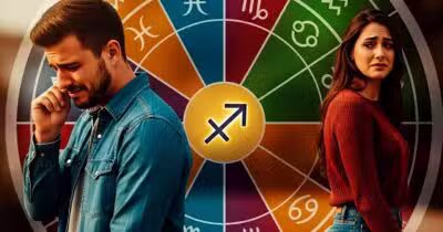 Signo de Sagitário e mais são os que mais descartam relações (Foto Reprodução/Montagem/Lennita/Tv Foco/Canva/GMN)