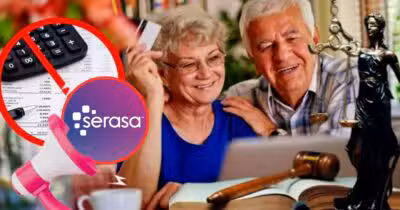Serasa emite comunicado sobre livramento de dívidas, o que interessa principalmente aos idosos (Foto Reprodução/Montage,/Lennita/Tv Foco/Serasa)