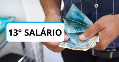 Ilustração 13° salário (Fotos: Canva)