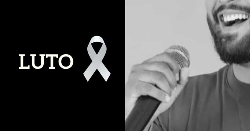 Imagem de luto e cantor sertanejo (Fotos: Reproduções / Canva / Instagram)