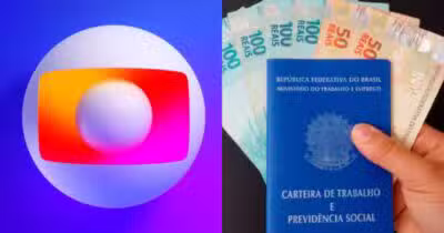 Jornal da Globo comunica CLTs lei trabalhista que libera 2 salários (Foto: Montagem/TV Foco)