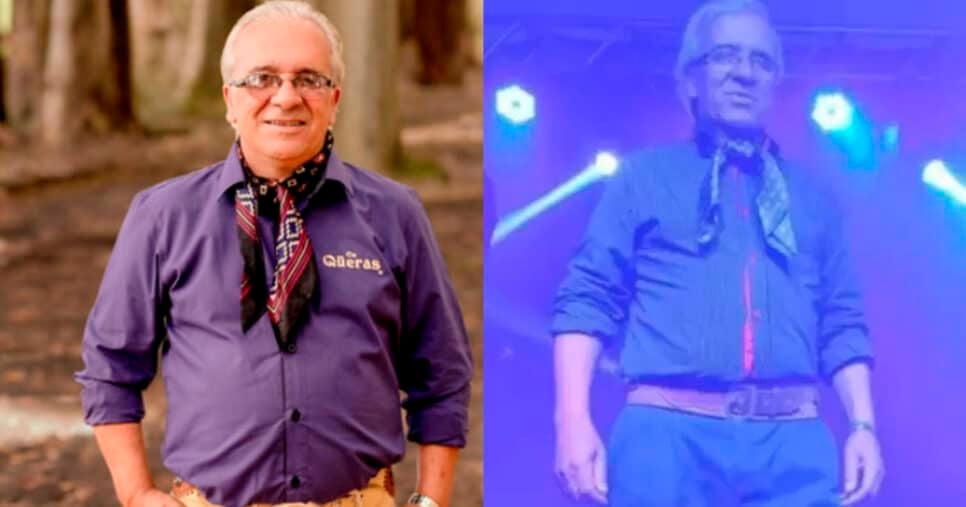 LUTO - Morre cantor Sinval Finger Boeira, do do grupo Os Qüeras (Foto: Reprodução) 