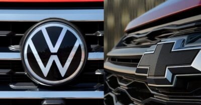 Logo Volks / Logo Chevrolet - Montagem