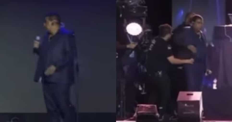 Famoso cantor gerou indignação após atitude em show (Foto: Reprodução/Montagem TV Foco)