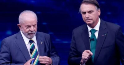Lula e Bolsonaro (Foto: Globo)