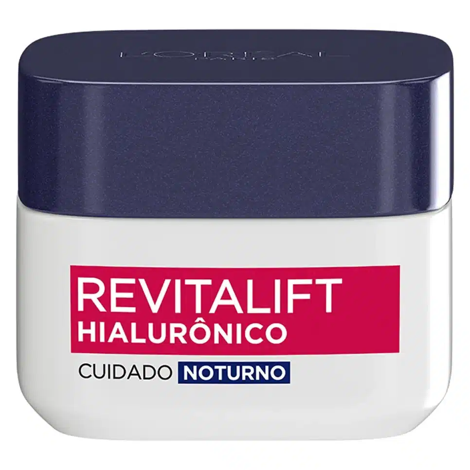 Creme Facial Anti-idade L'Oréal Paris Revitalift Hialurônico Noturno