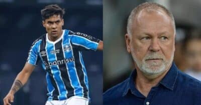 Mano Menezes no Grêmio e desfecho de Arezo - Foto Reprodução Internet