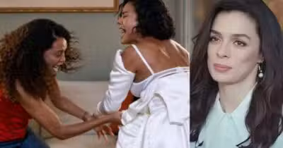 Maria de Fatima (Bella Campos) e Raquel (Tais Araujo) em Vale Tudo e Bahar (Özge Özpirinçci) em Força de Mulher (Fotos: Reproduções / Globo / Record)