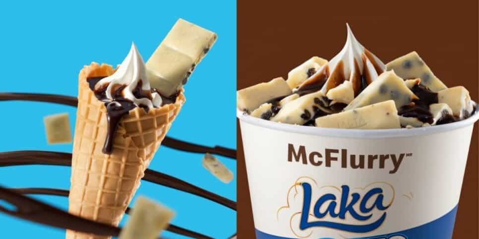 McFlurry e McColosso Laka Oreo (Foto: Divulgação McDonald's)