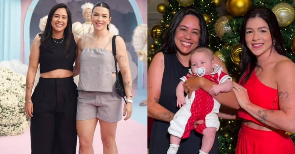 Monyque Costa e Jessika Losi (Foto: Reprodução/Montagem TV Foco)