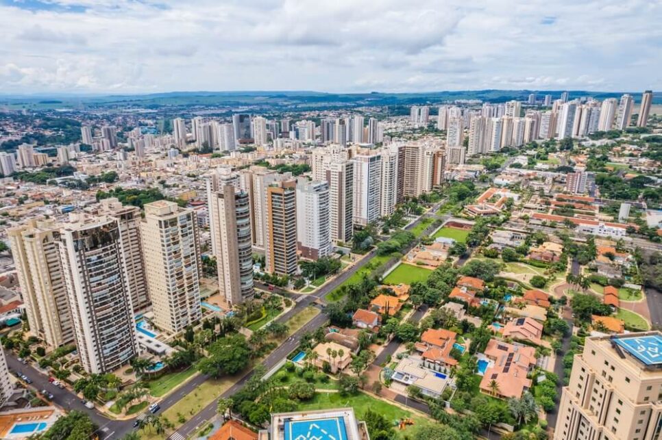 A cidade de Ribeirão Preto (Foto: Divulgação)