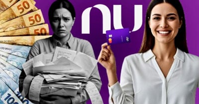 Saiba como conseguir um empréstimo salvador com o Nubank deste dia 1 de agosto (Foto Reprodução/Montagem/Lennita/Tv Foco/Canva/GMN/NU)