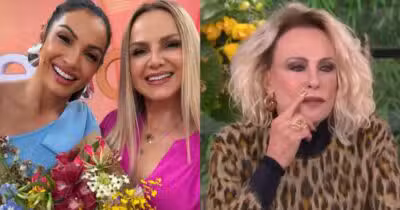 Patrícia Poeta e Eliana no Encontro, e Ana Maria no Mais Você (Fotos: Reproduções / Instagram / Globo)
