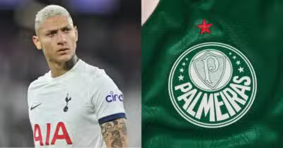 Richarlison chega em acordo para jogar no Palmeiras - Foto: Montagem