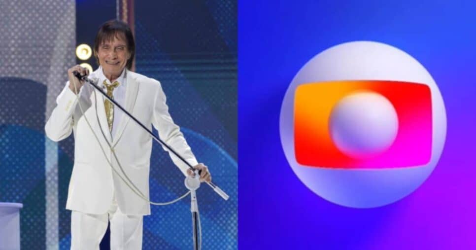 Roberto Carlos viveu relação discreta com estrela da Globo - Foto: Montagem