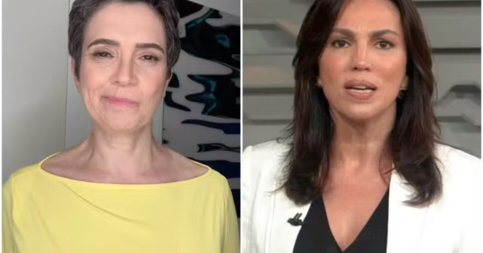 Sandra Annenberg e Ana Paula Araújo - Foto: Montagem