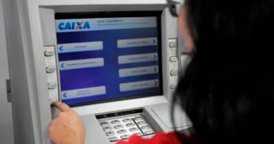 Saque - Caixa (Foto: Reprodução)
