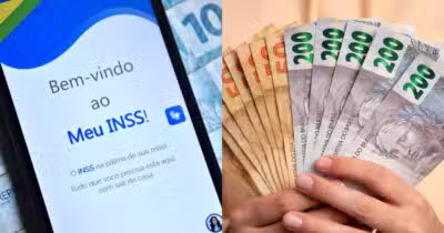 Saque do INSS: valor relâmpago extra além do salário é liberado  (Foto: Montagem/TV Foco)
