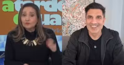 Sonia Abrão no A Tarde É Sua e Edu Guedes (Fotos: Reproduções / RedeTV / Instagram)