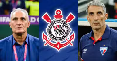 Tite ou Vojvoda? Corinthians nomeia novo treinador - Montagem / TV FOCO