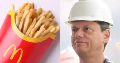Tarcísio - Mcdonald’s (Foto: Reprodução)