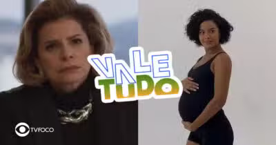 Vale Tudo - Fátima grávida - Odete (Foto: Reprodução)