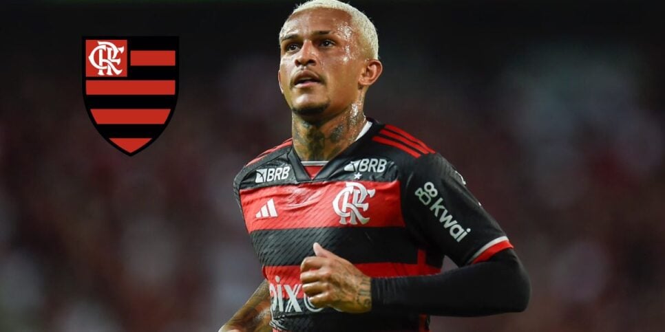Wesley durante a partida contra o Cuiabá (Foto: Marcelo Cortes)