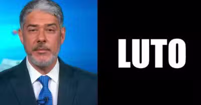 William Bonner e LUTO- (Foto: Reprodução - Internet)