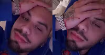Zé Felipe sofre acidente e vai parar no hospital (Foto: Reprodução/ Internet)