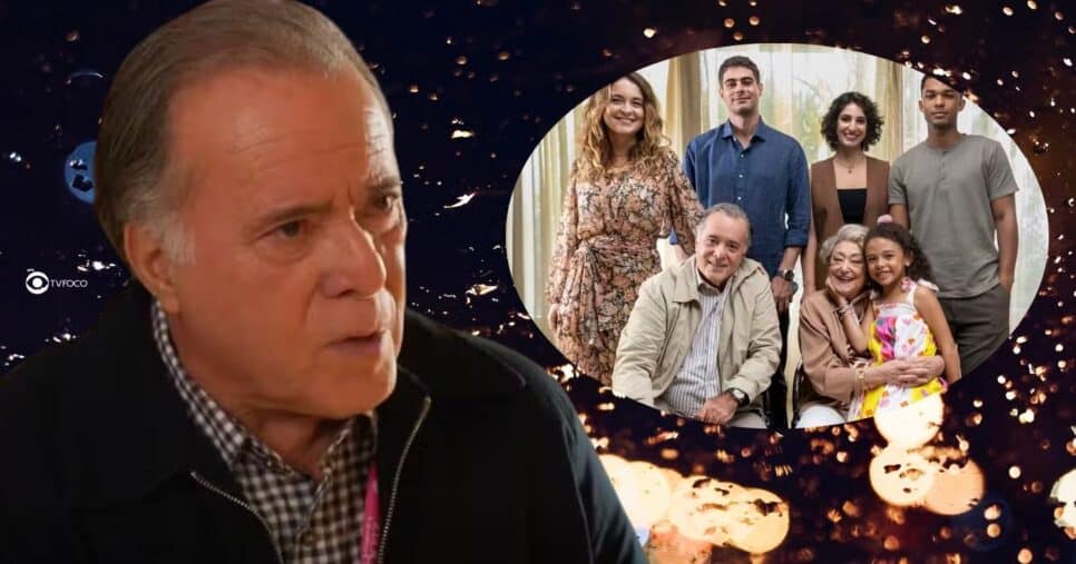 Abel e família Boaz em Dona de Mim (Foto: Reprodução / Globo / Montagem TV Foco)