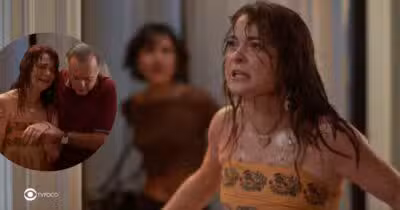Filipa em surto e Abel em Dona de Mim (Foto: Reprodução / Globo / Montagem TV Foco)