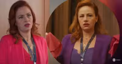 Aldeíde (Karine Teles) em Vale Tudo (Foto: Reprodução / Globo / Montagem TV Foco)