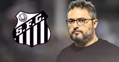 Alexandre Mattos diretor do Santos (Foto: Reprodução / SFC)